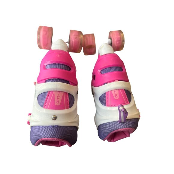 Sowume Adjustable Girl's Roller Skates, Light Up Colorful Wheels, Medium-(13-3 U - Picture 7 of 7